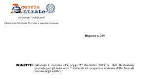 Bonus facciate, lavori ammessi e requisti: libera scelta sui materiali