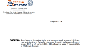Acquisto casa antisismica, sì al bonus del 110% e con sconto in fattura