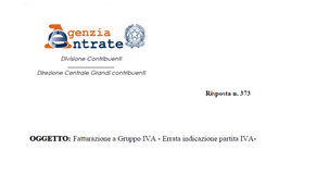 Partita IVA, errore: come regolarizzare le fatture in un gruppo