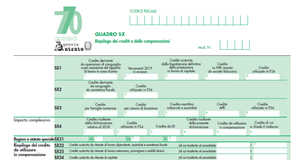 Quadro SX modello 770/2020: istruzioni per la compilazione