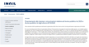 Bando ISI INAIL 2020 entro dicembre: dopo la revoca, salvi gli incentivi alle imprese