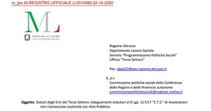 Adeguamenti statutari ETS: associazione costituita per atto pubblico