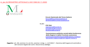Decorrenza dell'obbligo di nomina del revisore negli ETS: i chiarimenti
