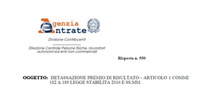 Tassazione premio di risultato: l'imposta sostitutiva è al 10% solo con l'incrementalità