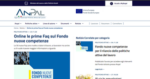 Fondo nuove competenze, come funziona? Tutte le risposte fornite da ANPAL