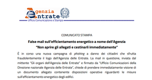 La truffa del superbonus 110%: attenzione alle false mail dell'Agenzia delle Entrate
