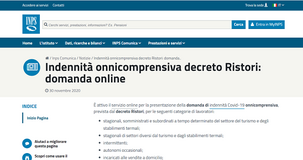 Domanda bonus Covid del Decreto Ristori al via: scadenza 18 dicembre