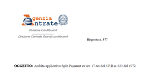 Split payment IVA: la fattura elettronica PA non implica la scissione dei pagamenti