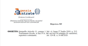IVA ventilatori, aspiratori e saturimetri: agevolazione anche per il noleggio