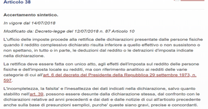Accertamento sintetico: estratti conto bancari idonei a fornire prova contraria