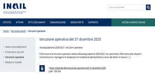 Autoliquidazione INAIL 2020-2021: scadenze, istruzioni e novità 