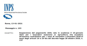 Lavoratori autonomi agricoltura, contributi INPS: la scadenza del 16 febbraio 2021