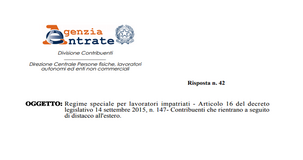Rientro dei cervelli 2021 e lavoratori distaccati: necessaria la discontinuità