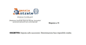 Rendita in successione: come si calcola la base imponibile?