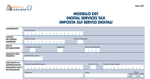Digital tax 2021, imposta servizi digitali: modello di dichiarazione e istruzioni