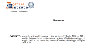 Bonus vacanze, errore nell'ISEE: restituzione con la dichiarazione dei redditi 2021