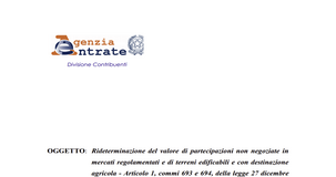 Legittimità della cessione del terreno ad un valore inferiore a quello periziato