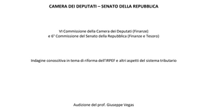 Riforma fiscale, Irpef flat del 15% e nuova imposta sui consumi: la proposta del Professor Vegas