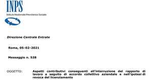 Licenziamenti con obbligo di ticket Naspi in caso di accordo collettivo aziendale