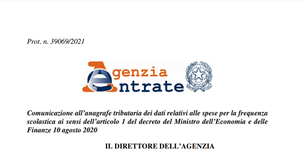 Comunicazione spese scolastiche: scadenza il 16 marzo 2021. Istruzioni e novità dalle Entrate
