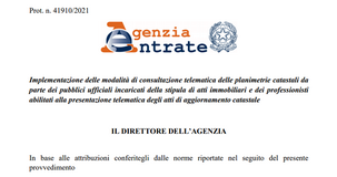 Planimetrie catastali: novità per i professionisti sulla consultazione online