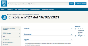Contributi volontari 2021, le istruzioni INPS: aliquote e importi