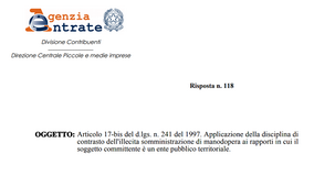Ritenute appalti, gli obblighi dipendono dalle caratteristiche del contratto