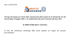Superbonus, comunicazione di sconto in fattura o cessione crediti: scadenza prorogata al 31 marzo