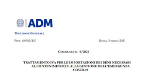 IVA beni Covid, i chiarimenti delle Dogane su tassazione e importazioni