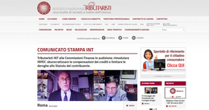 Riforma dell'Irpef, le proposte dell'INT alle commissioni Finanze