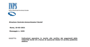 Bonus Covid, l'INPS aggiusta il tiro sulla privacy: restituzione delle somme in stand by