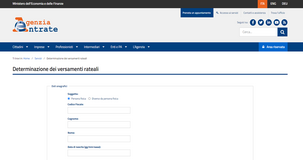 Calcolo online per le rate dell'avviso bonario