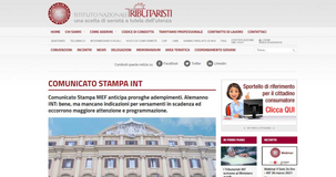 Proroghe scadenze, l'INT dopo il comunicato del MEF: serve maggiore programmazione