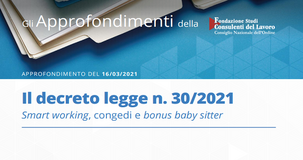 Smart working in caso di DAD prima di congedi parentali e bonus baby sitter