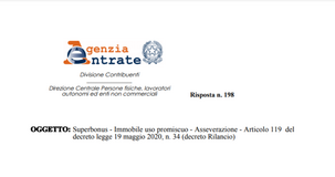 Superbonus 110, edificio casa e studio professionale: l'agevolazione è a metà