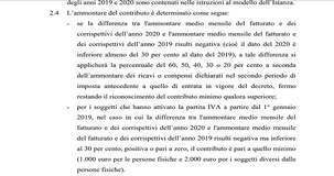 Contributi a fondo perduto: massima cautela per chi ha aperto nel 2019