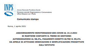 CIG Covid: da aprile previste novità nella procedura di gestione delle domande