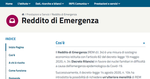 Reddito di emergenza 2021, come fare domanda INPS entro la scadenza del 31 maggio