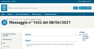 Bonus Covid 2.400 euro: partito il pagamento automatico dall'INPS