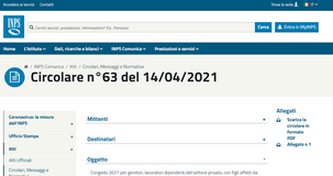 Congedo Covid 2021, i periodi per cui spetta il pagamento al 50 per cento: istruzioni INPS 