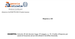 Bonus affitto fruibile nel 2021 con pagamento ridotto e cessione del credito al proprietario