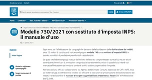 Modello 730/2021 con INPS sostituto di imposta: le istruzioni per evitare ritardi nei rimborsi