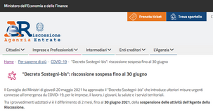 Proroga cartelle al 30 giugno 2021: le novità del decreto Sostegni bis