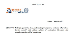 Rimborsi rapidi e lotta all'evasione: le linee guida 2021 dell'Agenzia delle Entrate