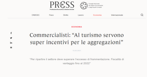 Turismo e Sud, la ricetta dei Commercialisti: servono super incentivi per le aggregazioni