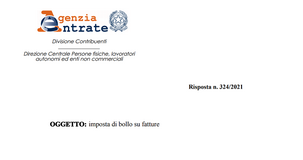 Fattura in nome dei rider per la consegna a domicilio: sì all'imposta di bollo virtuale