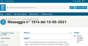 Decontribuzione Sud 2021 in caso di somministrazione, al via il recupero delle mensilità non dovute