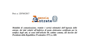 Agenzia delle Entrate - Riscossione: notifica atti e cartelle con nuove regole