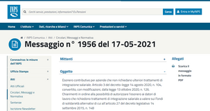 Esonero contributivo CIG e Fondi di solidarietà alternativi: istruzioni INPS per i datori di lavoro
