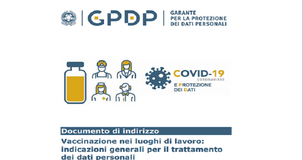 Privacy e vaccini Covid in azienda: esclusivo il ruolo del medico nel trattamento dei dati